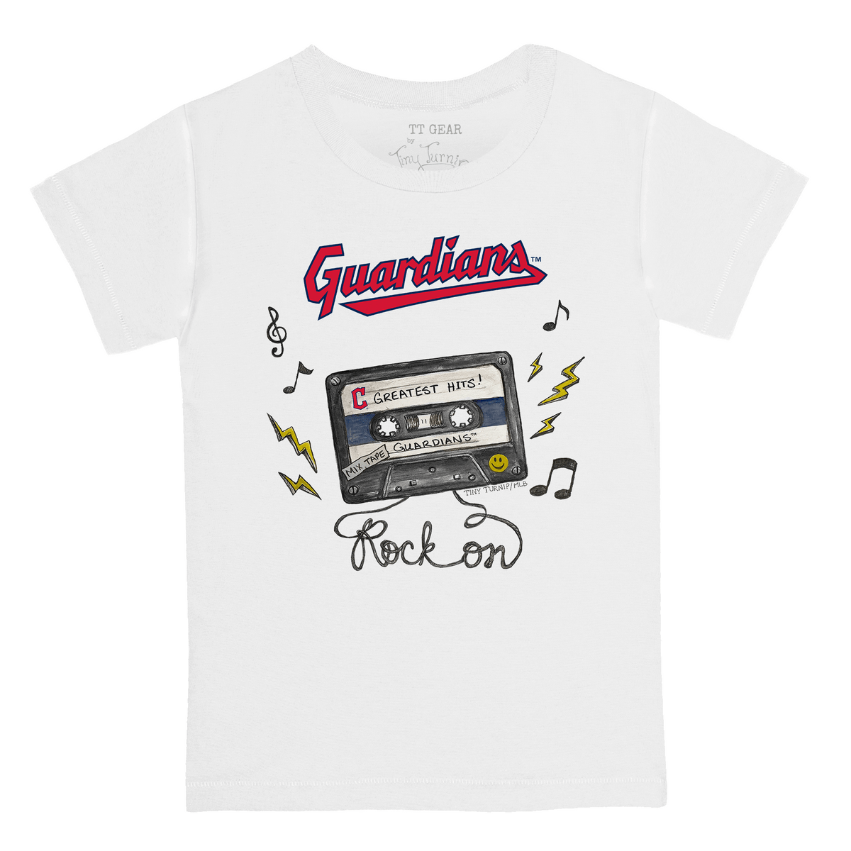 Cleveland Guardians Mixtape Kid's Tee Shirt