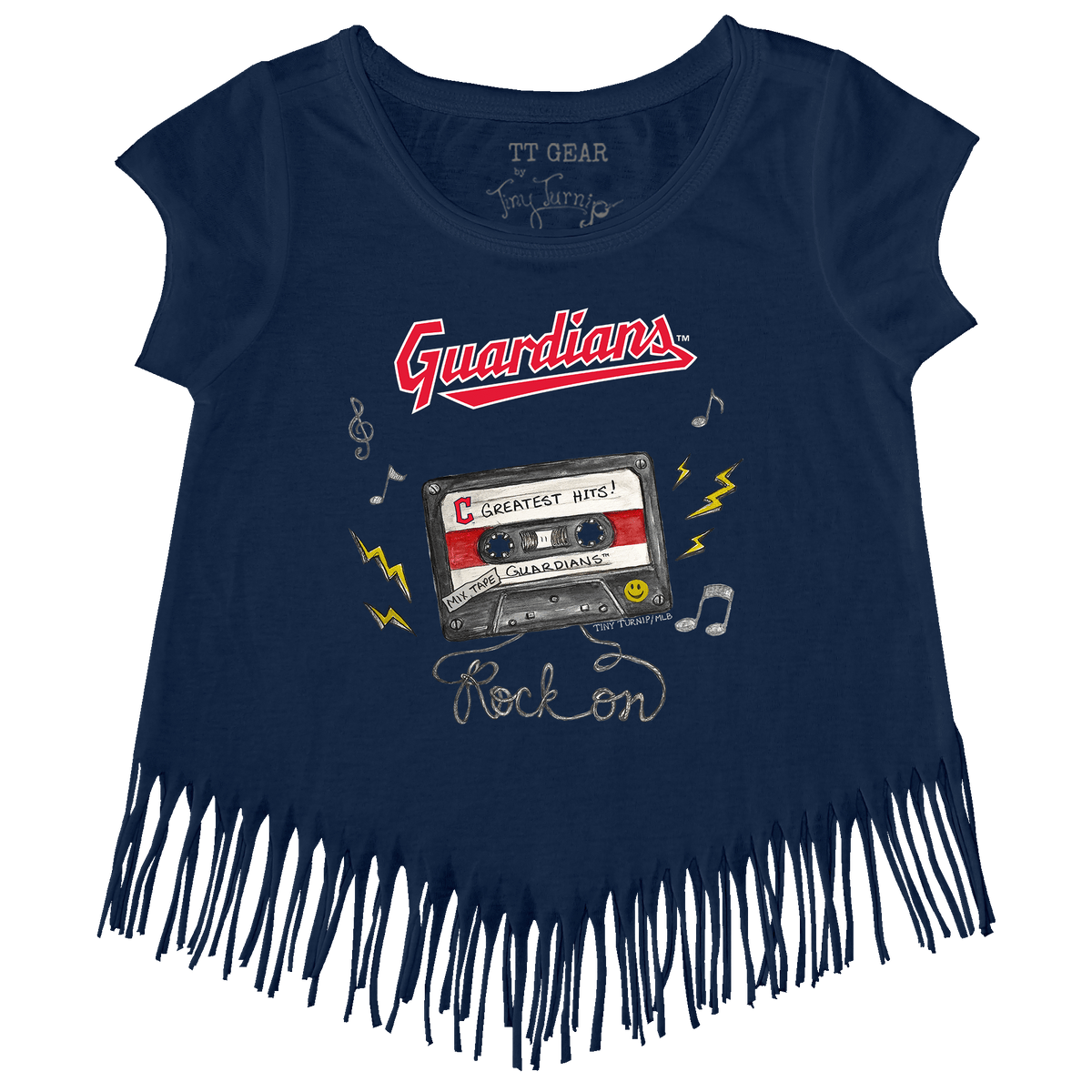 Cleveland Guardians Mixtape Fringe Tee