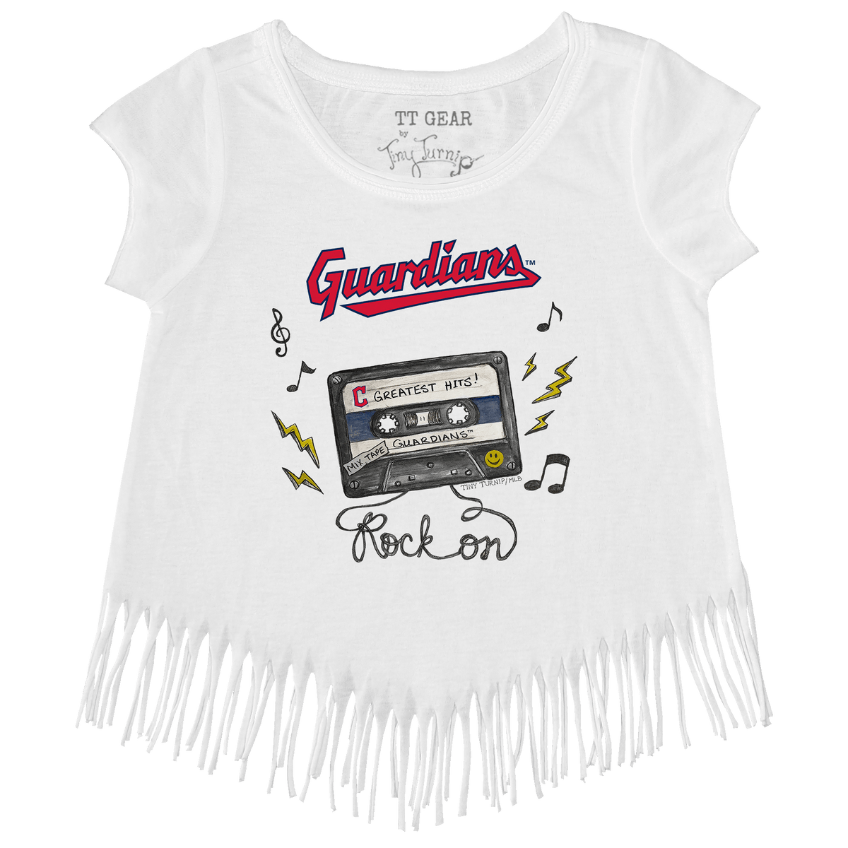 Cleveland Guardians Mixtape Fringe Tee