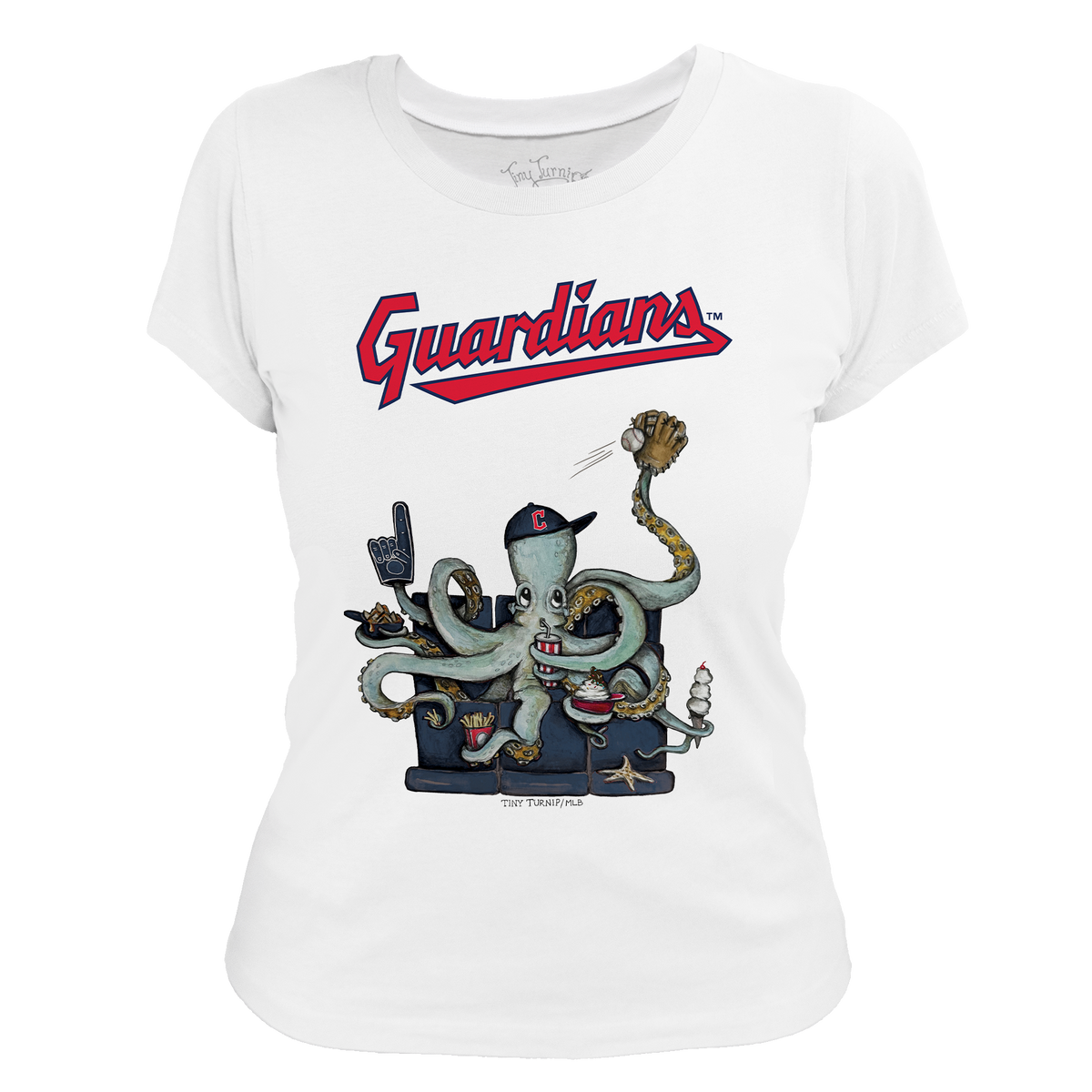 Cleveland Guardians Octopus Tee Shirt