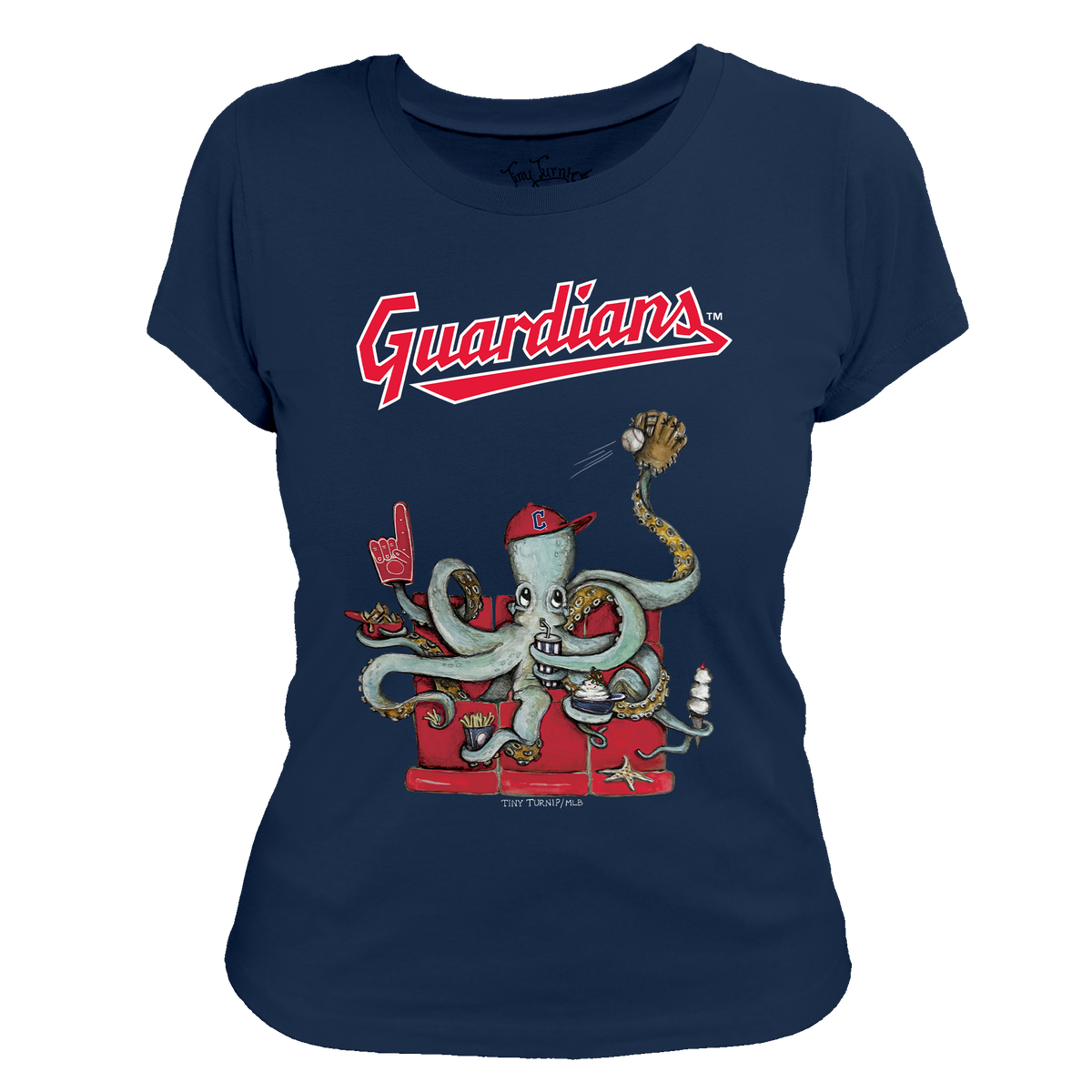 Cleveland Guardians Octopus Tee Shirt