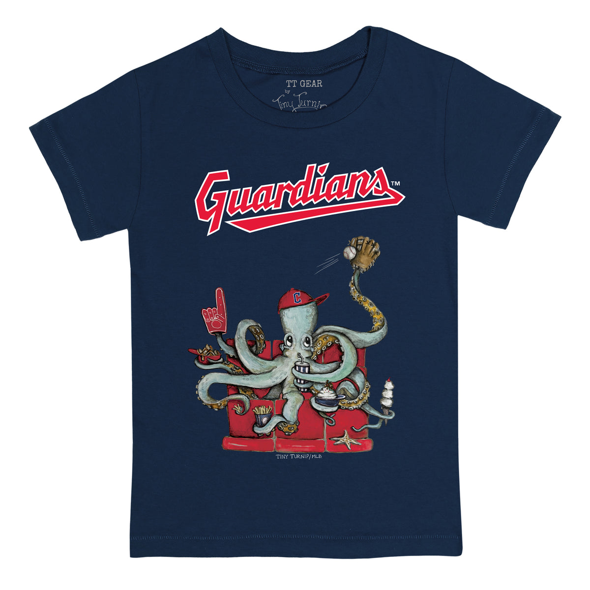 Cleveland Guardians Octopus Tee Shirt