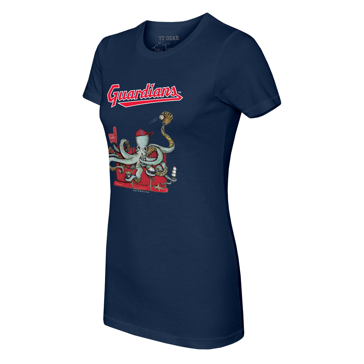 Cleveland Guardians Octopus Tee Shirt