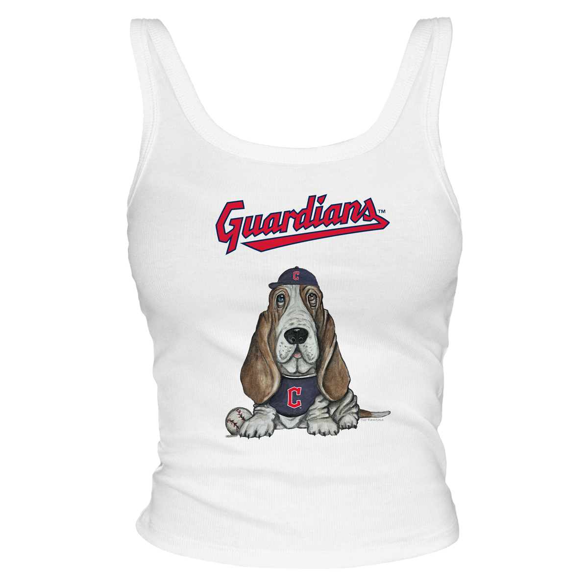 Cleveland Guardians Puddy Tank - Tiny Turnip