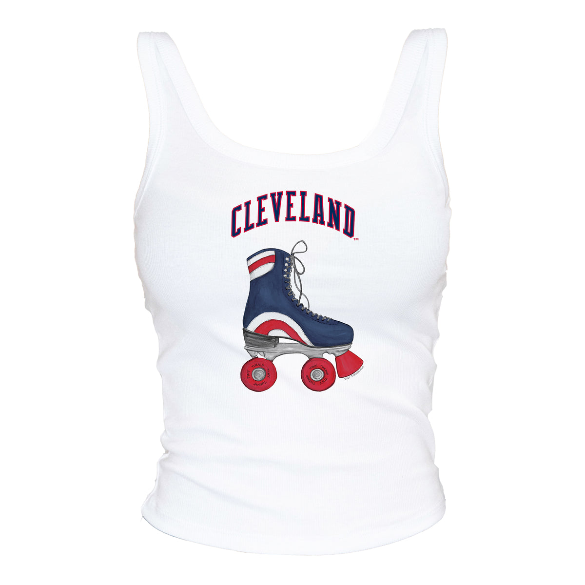 Cleveland Guardians Retro Skate Tank