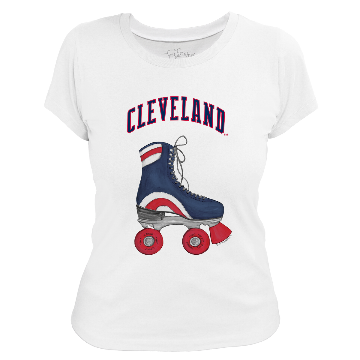 Cleveland Guardians Retro Skate Women's Tee Shirt