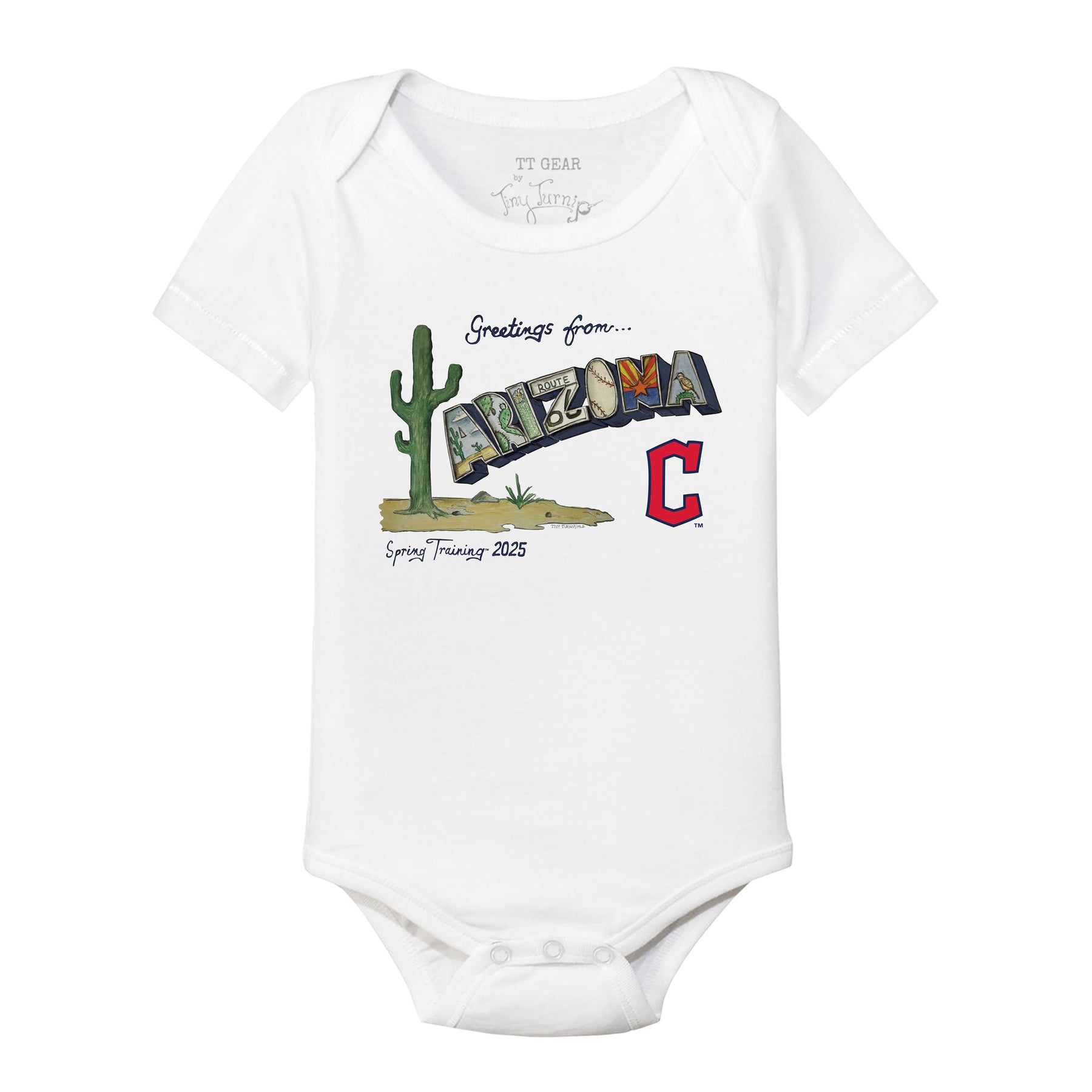 Cleveland Guardians Spring Training 2025 Short Sleeve Snapper