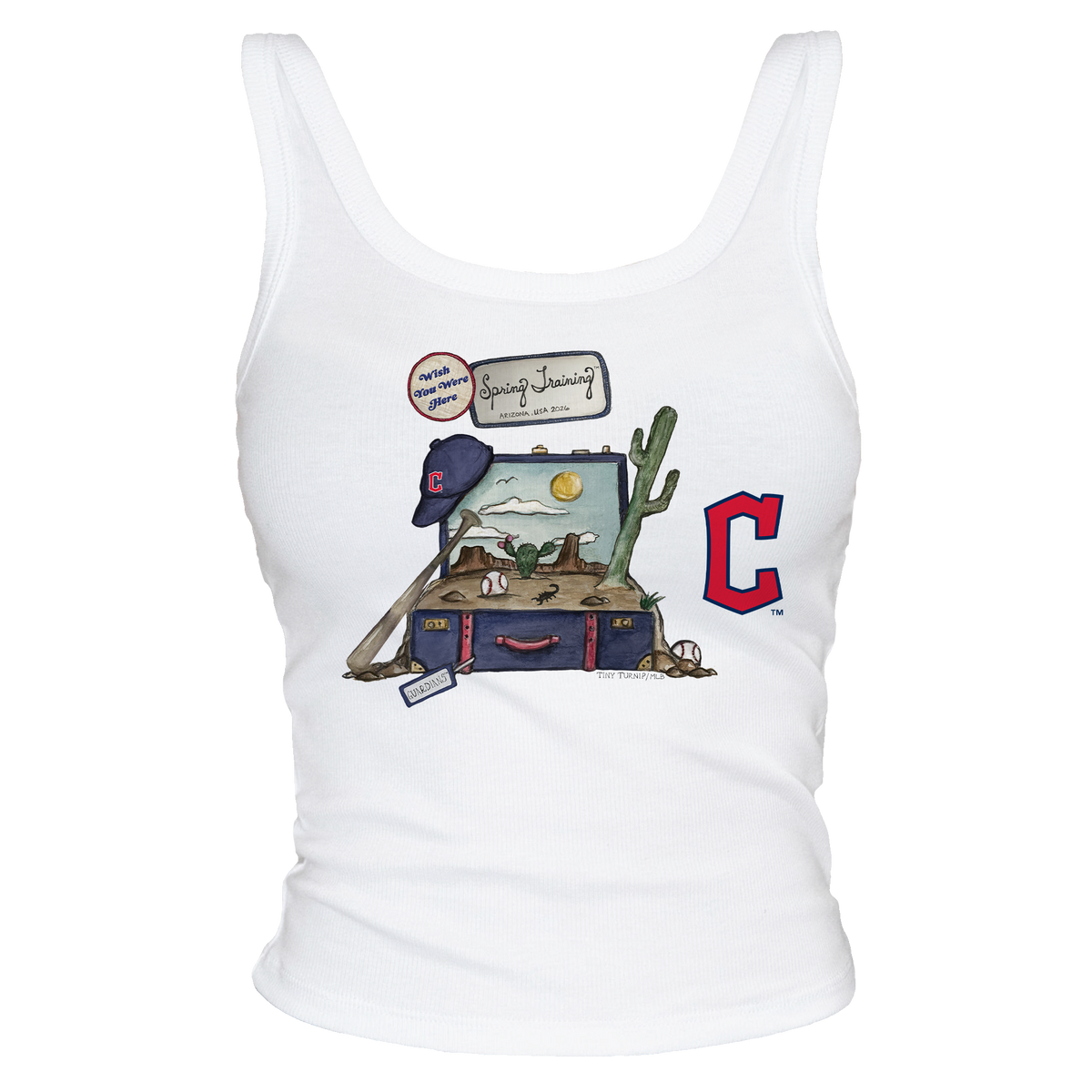 Cleveland Guardians Spring Training 2026 Tank - Tiny Turnip