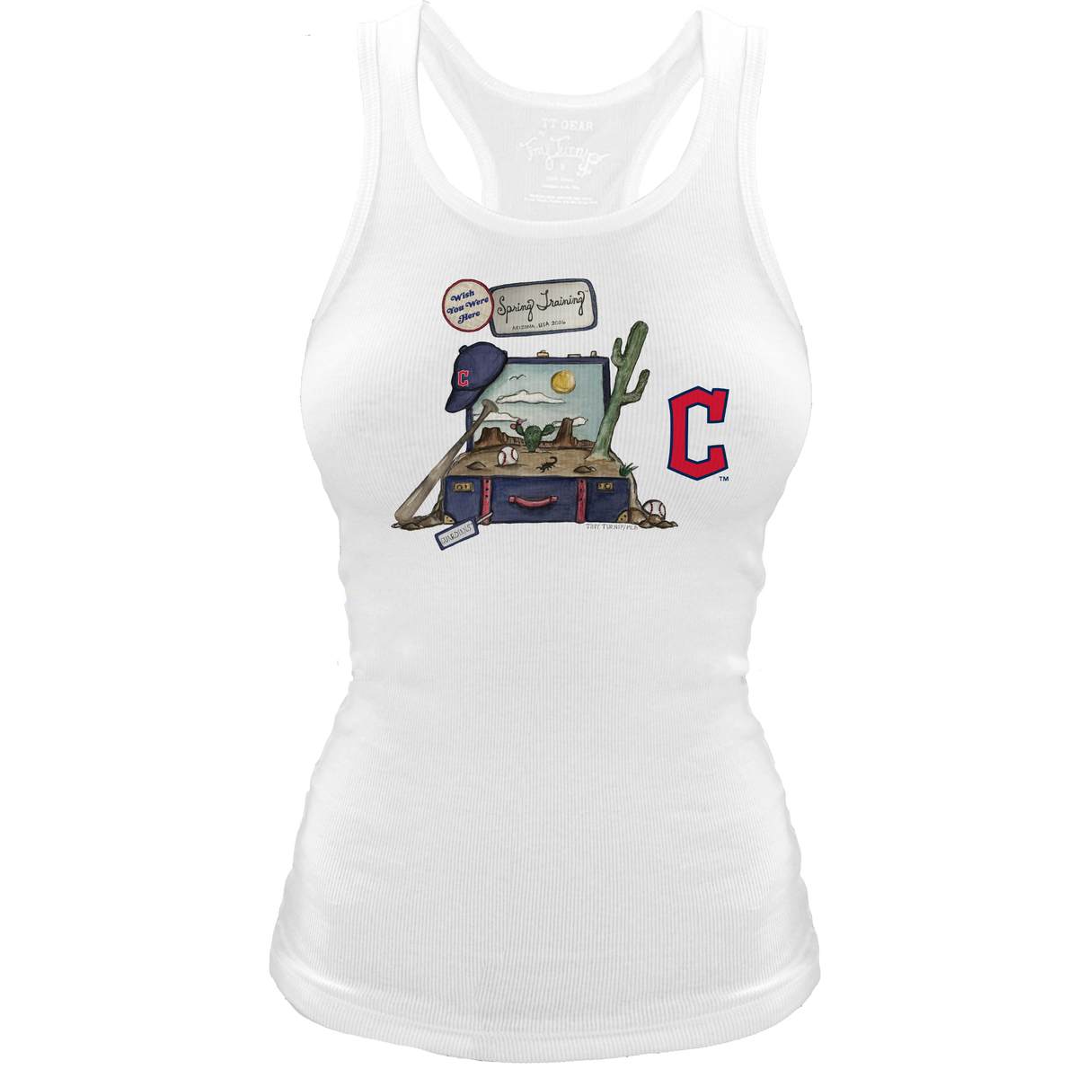Cleveland Guardians Spring Training 2026 Classic Tank - Tiny Turnip