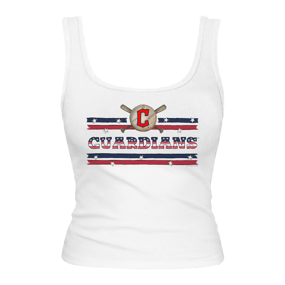 Cleveland Guardians Stars and Stripes Emmy Tank