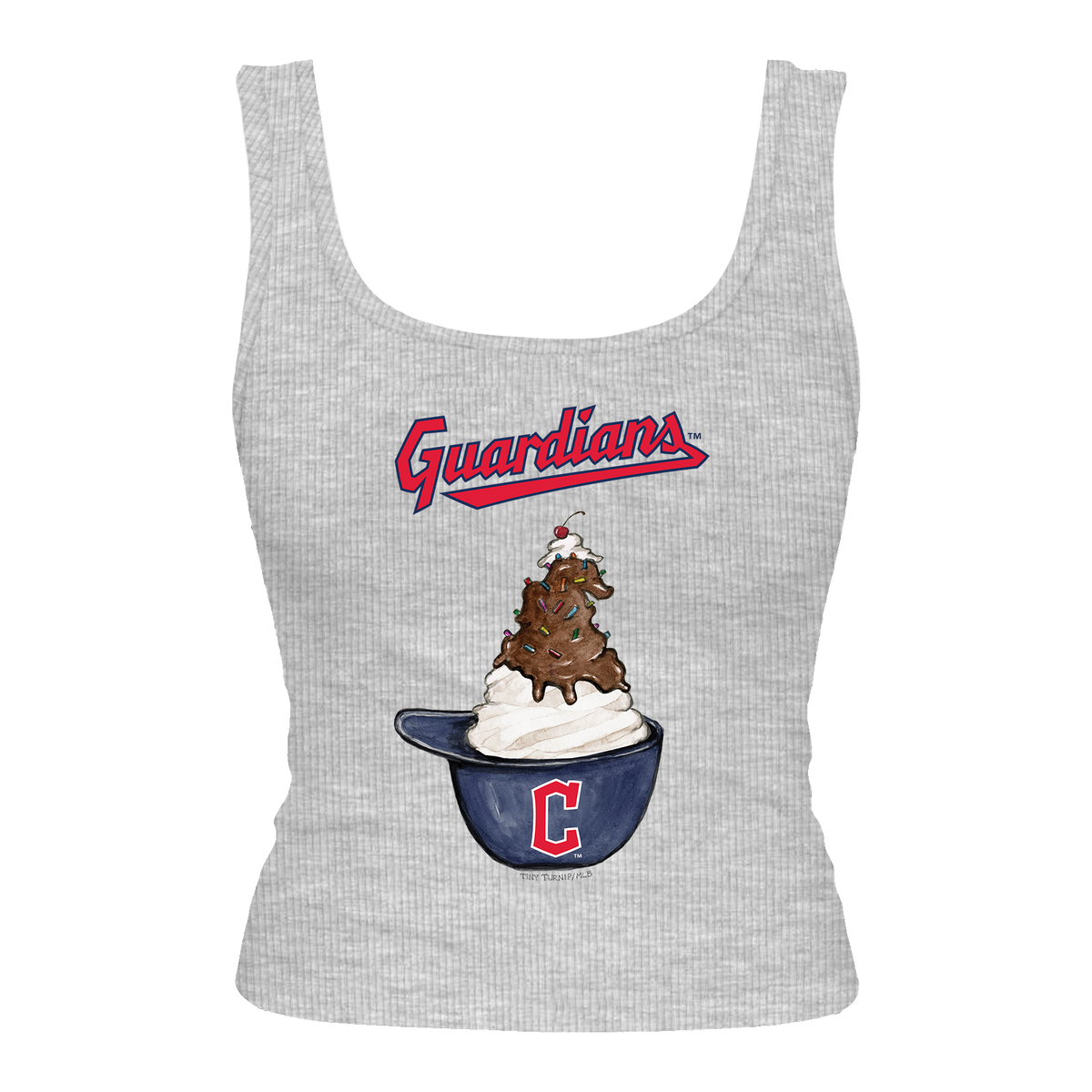 Cleveland Guardians Sundae Helmet Emmy Tank