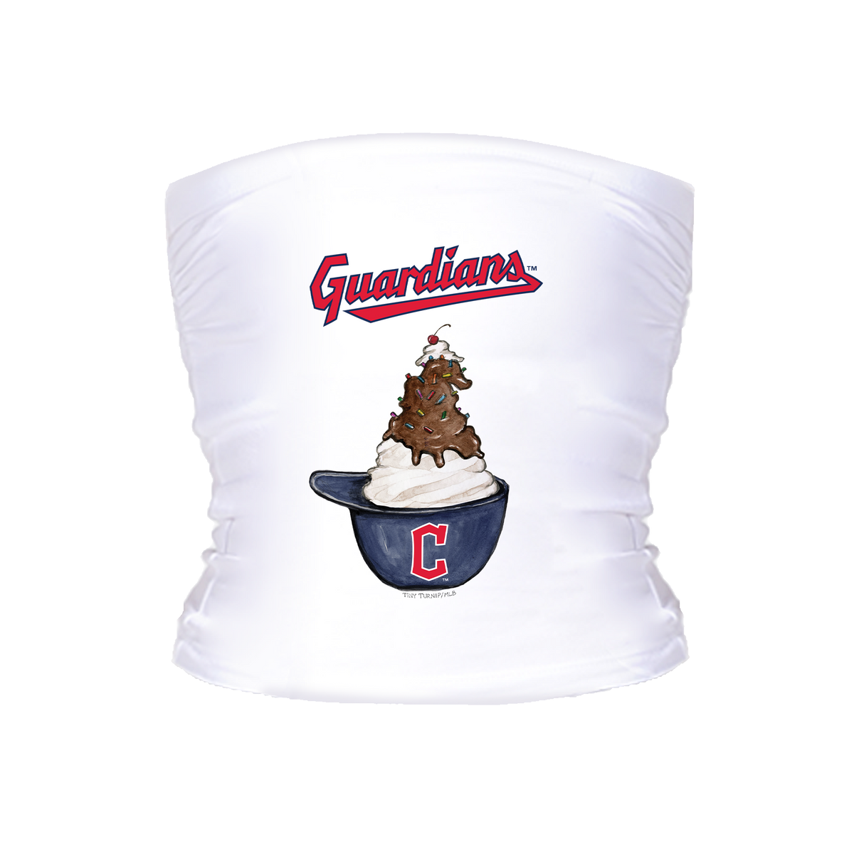 Cleveland Guardians Sundae Helmet Tube Top
