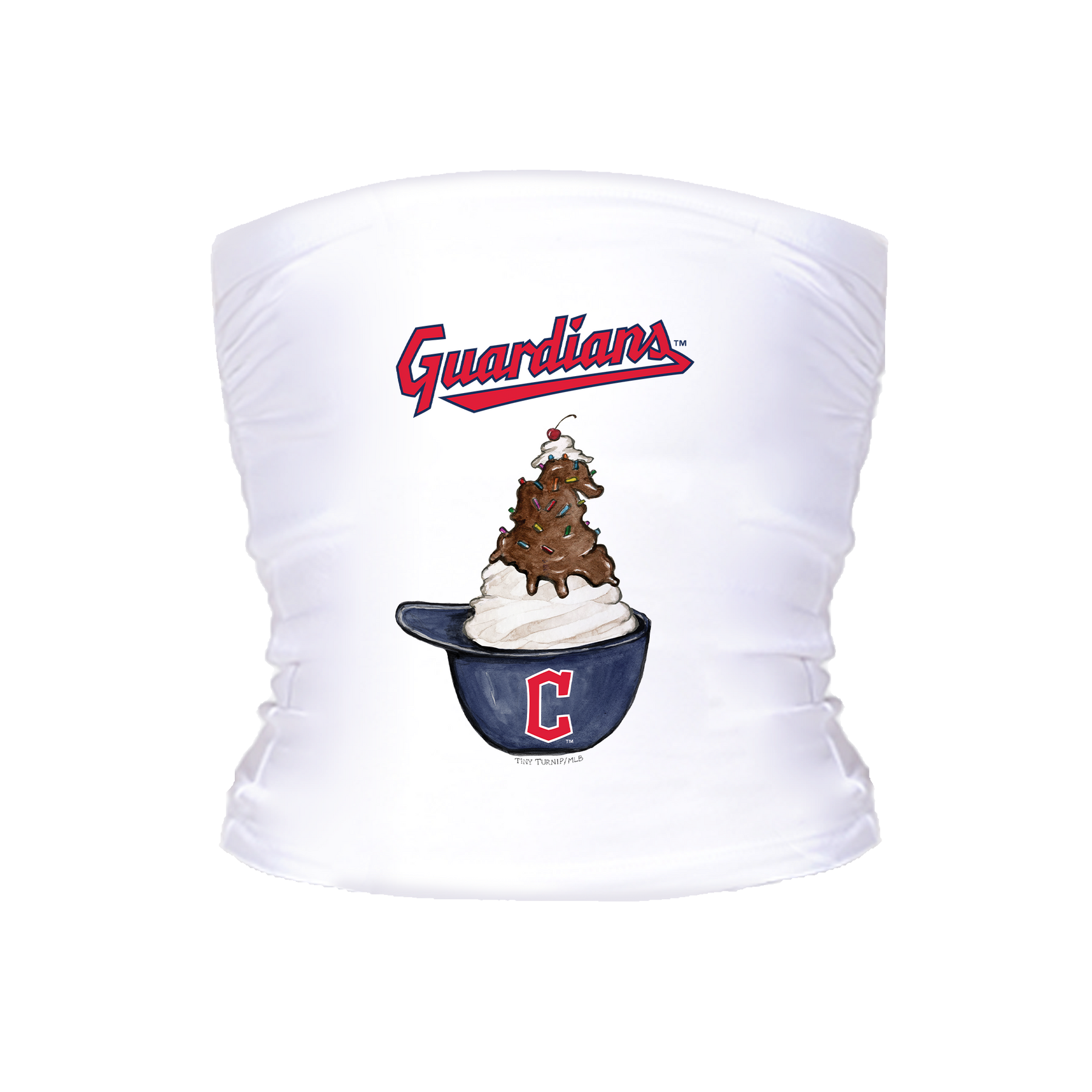 Cleveland Guardians Sundae Helmet Tube Top