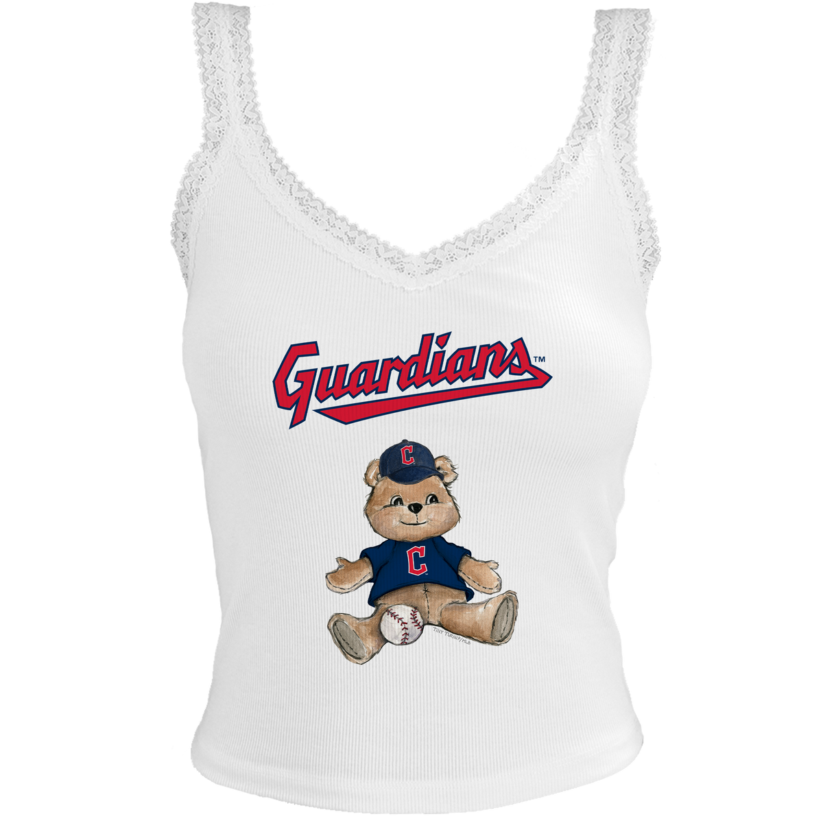 Cleveland Guardians Teddy Lace Tank