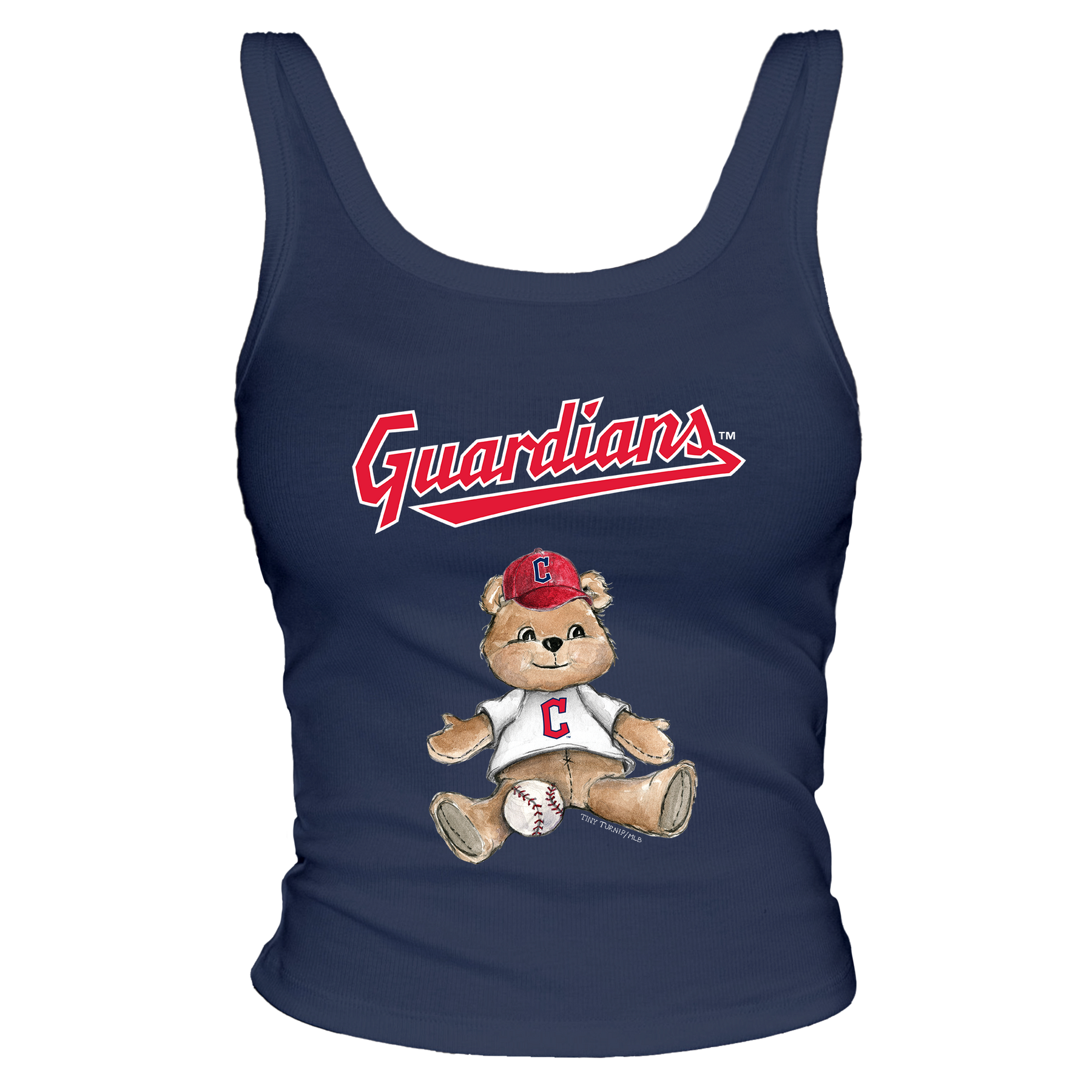 Cleveland Guardians Teddy Ribbed Tank
