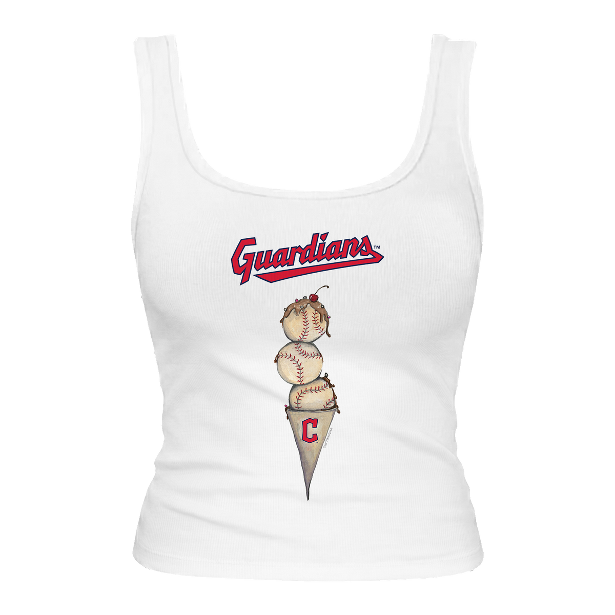 Cleveland Guardians Triple Scoop Emmy Tank