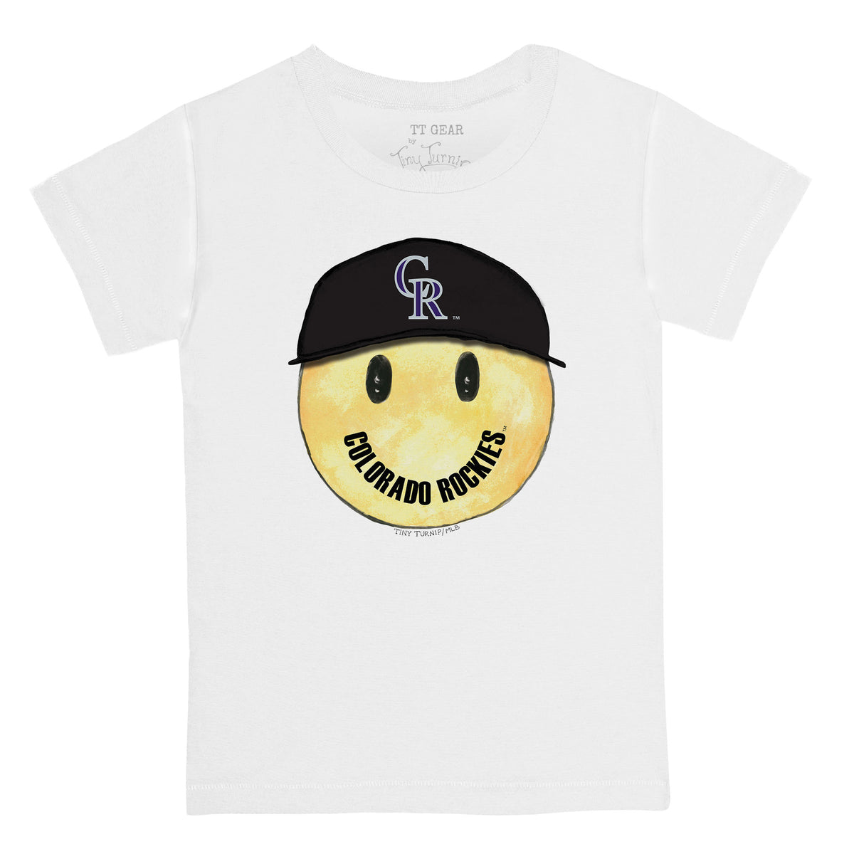 Colorado Rockies Smiley Tee Shirt