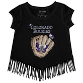 Colorado Rockies Butterfly Glove Fringe Tee