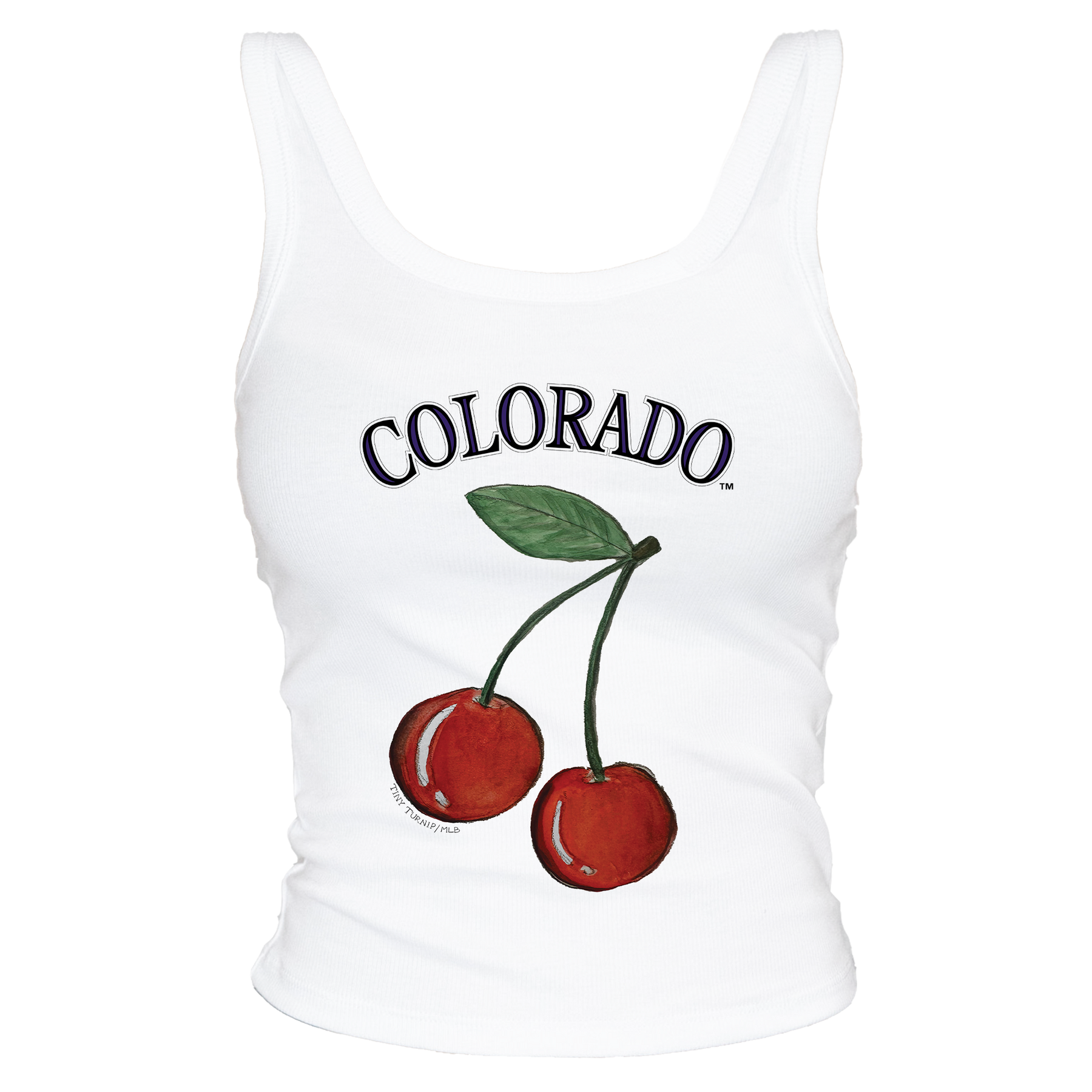 Colorado Rockies Cherry Women's Tank