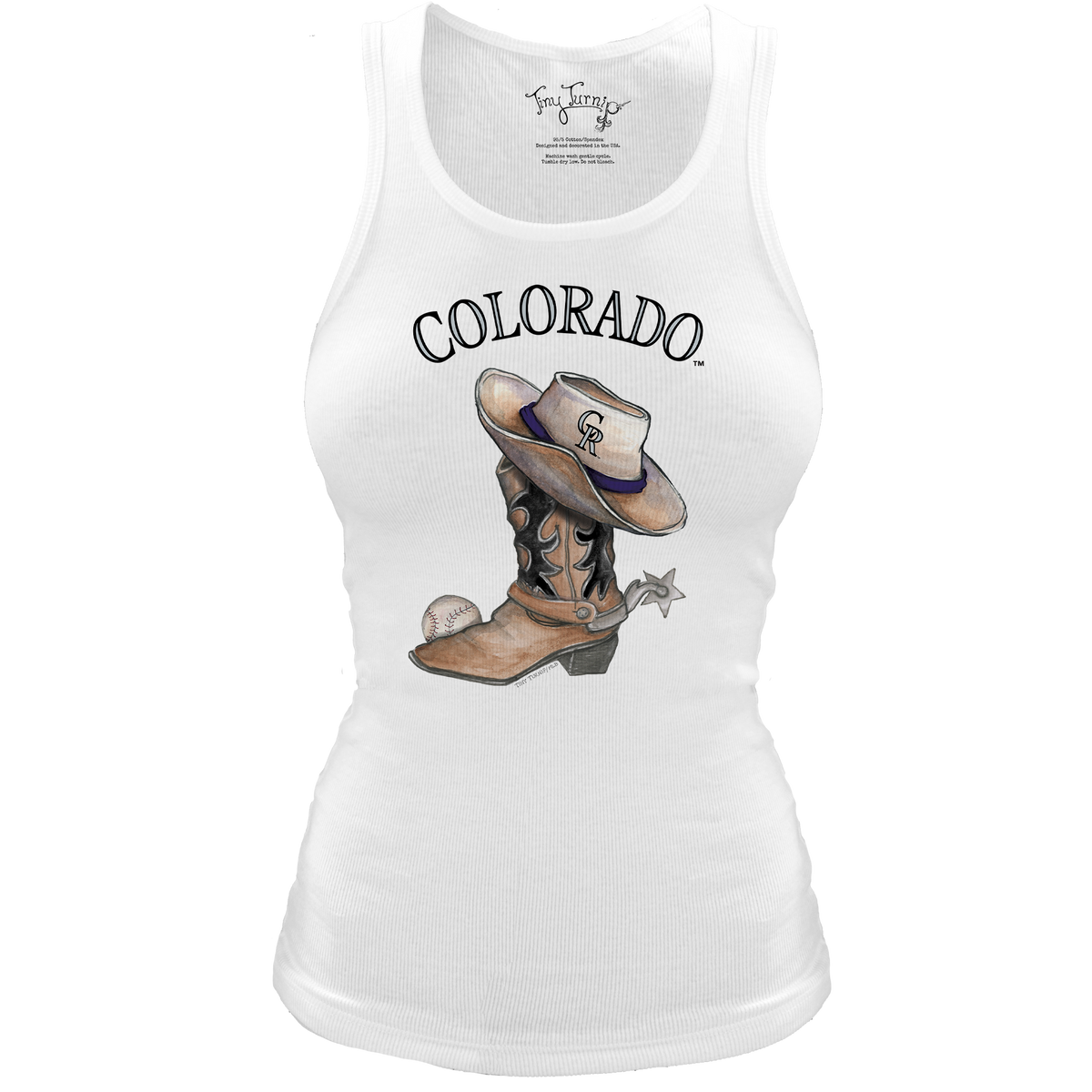 Colorado Rockies Cowboy Boot Classic Tank