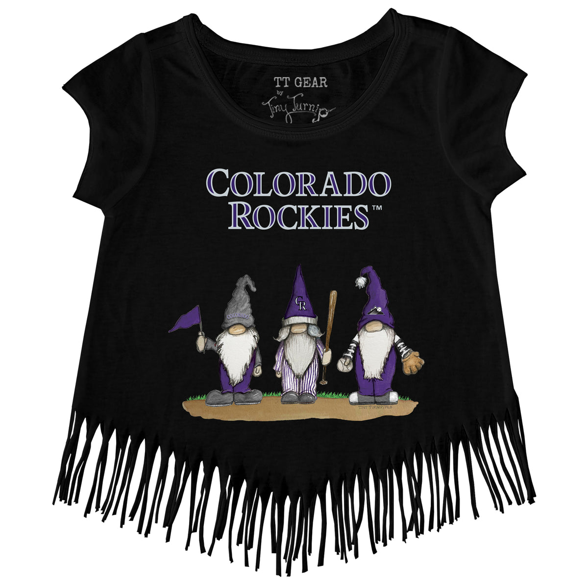 Colorado Rockies Gnomes Fringe Tee