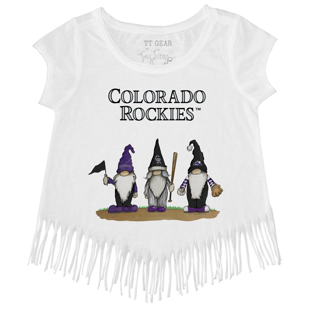 Colorado Rockies Gnomes Fringe Tee