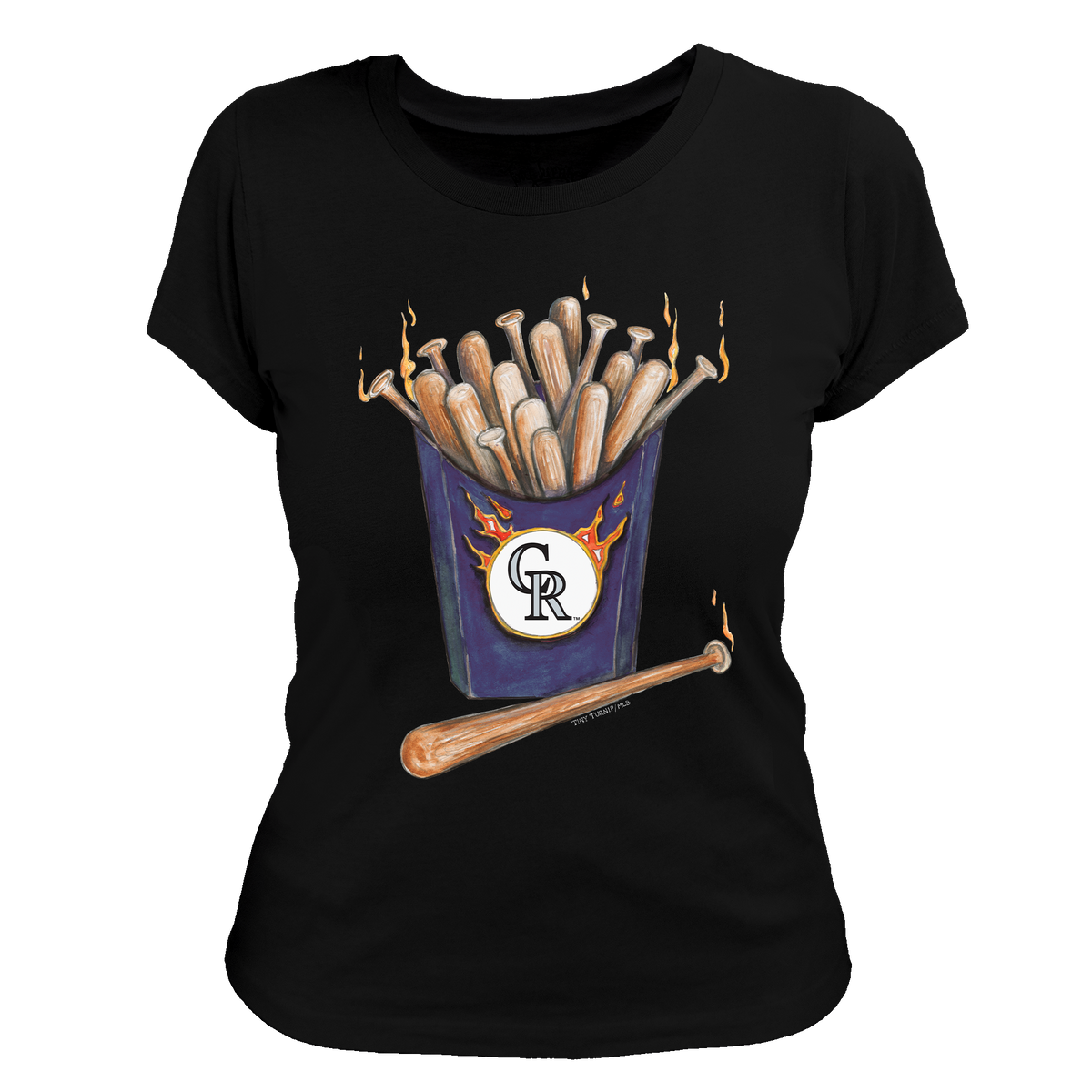 Colorado Rockies Hot Bats Tee Shirt