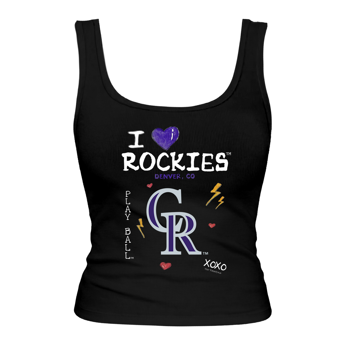 Colorado Rockies I Heart Rockies Emmy Tank