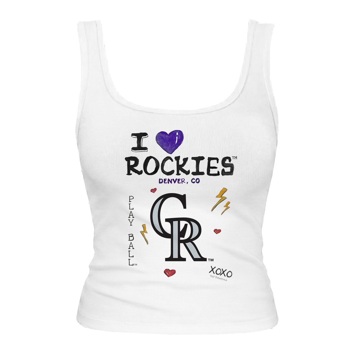 Colorado Rockies I Heart Rockies Emmy Tank