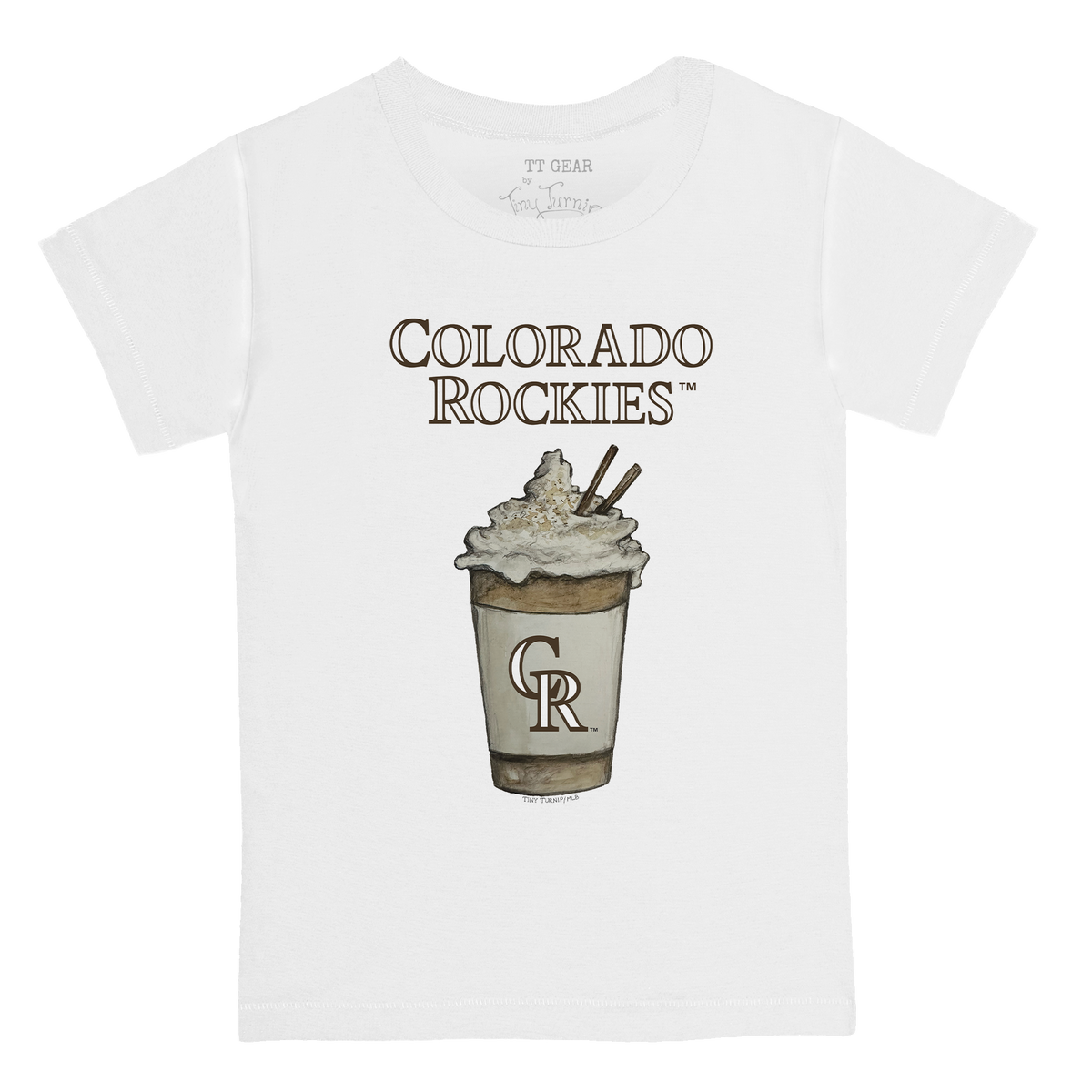 Colorado Rockies Latte Kid's Tee Shirt