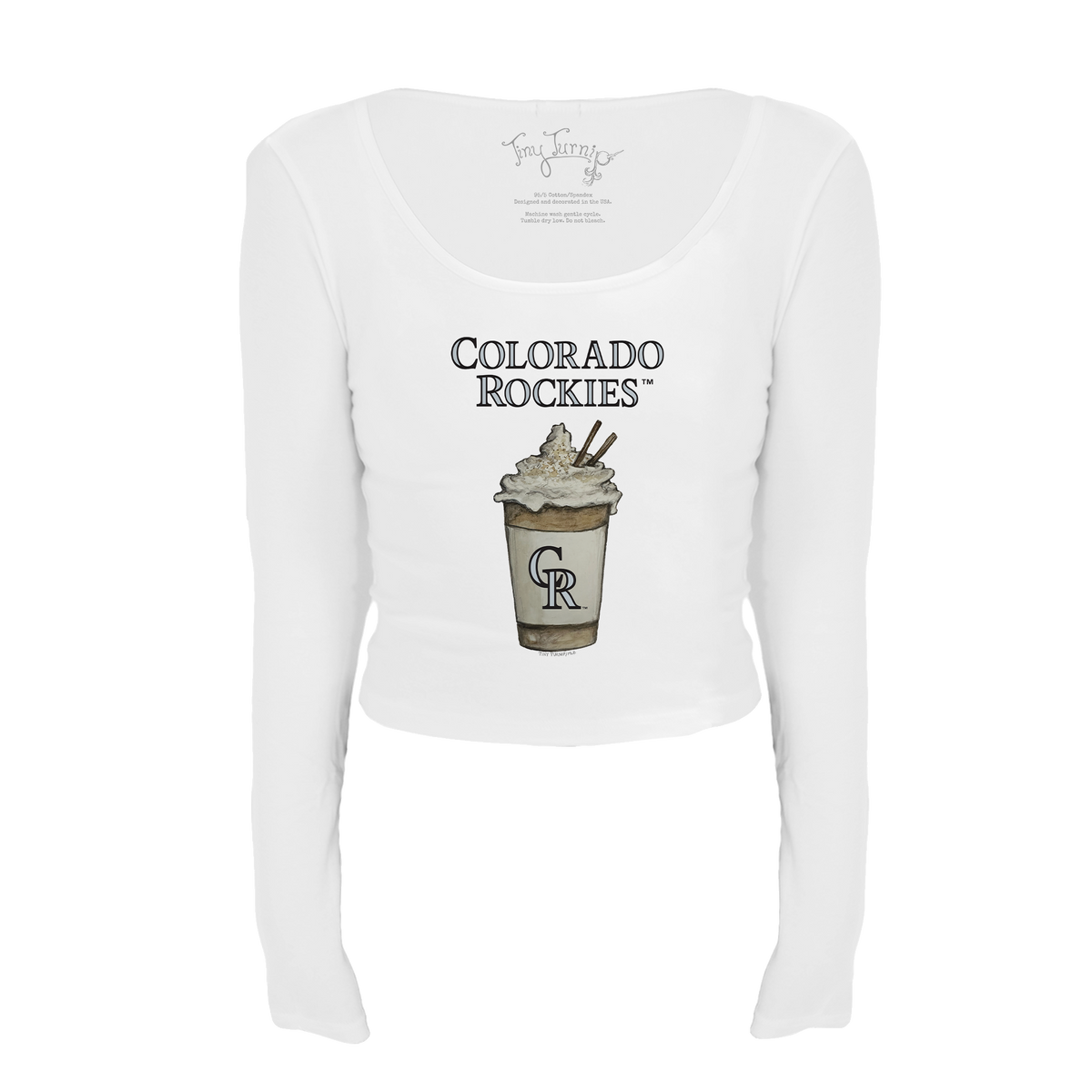 Colorado Rockies Latte Women's Lucy Long Sleeve