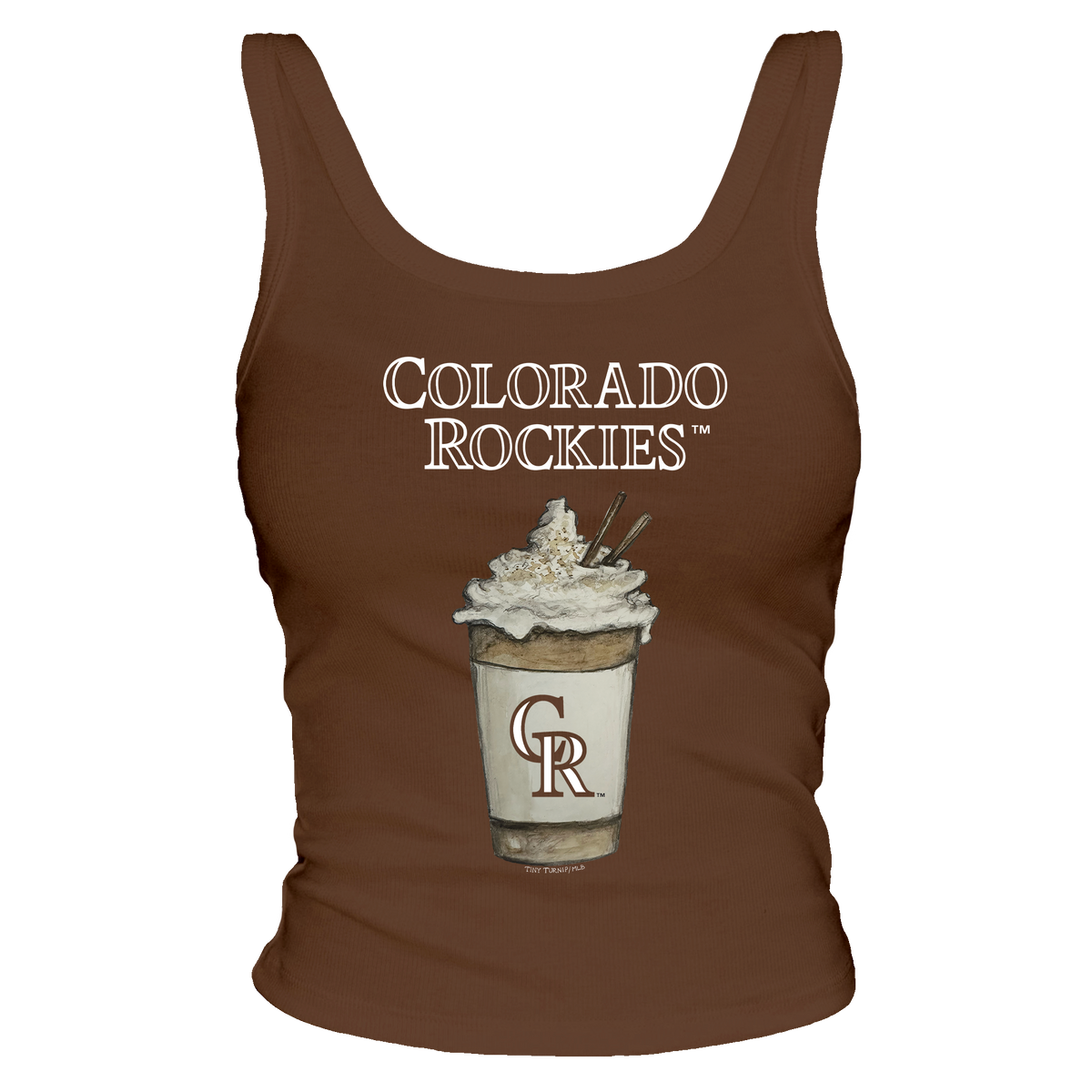 Colorado Rockies Latte Tank