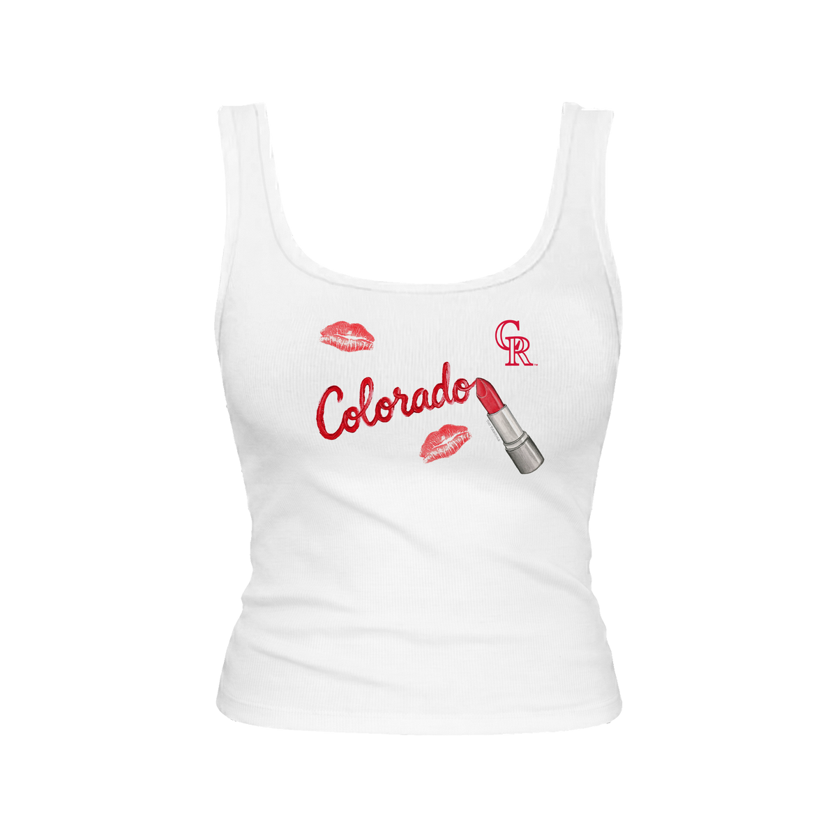 Colorado Rockies Lipstick Emmy Tank