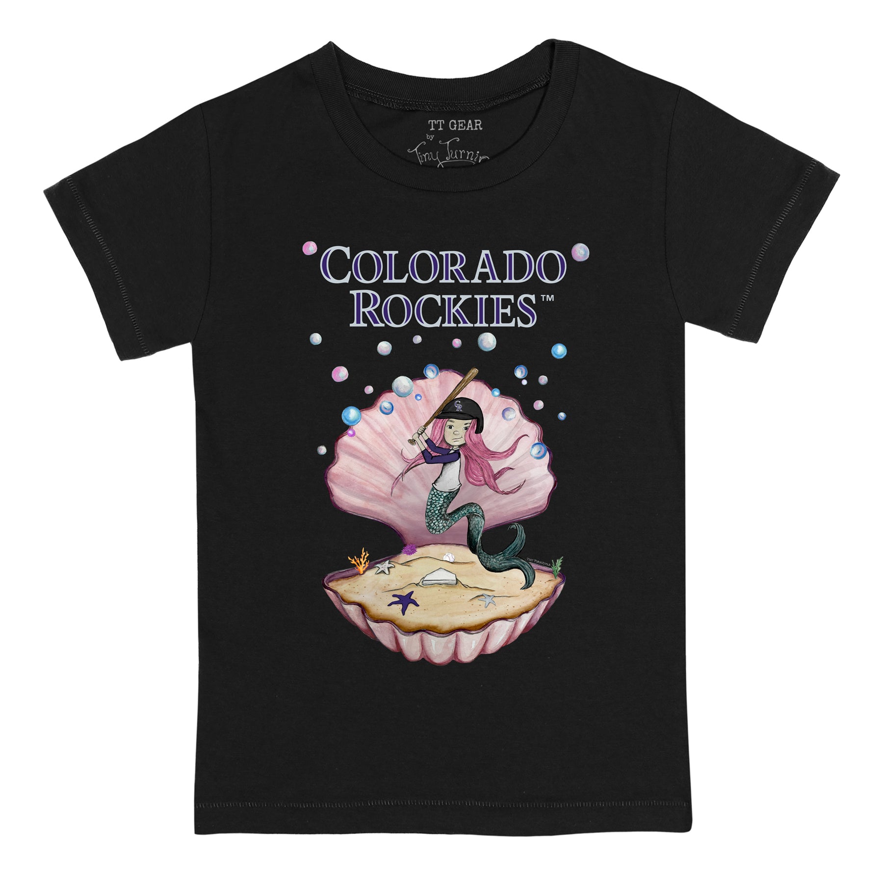 Colorado Rockies Mermaid Tee Shirt