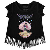 Colorado Rockies Mermaid Fringe Tee