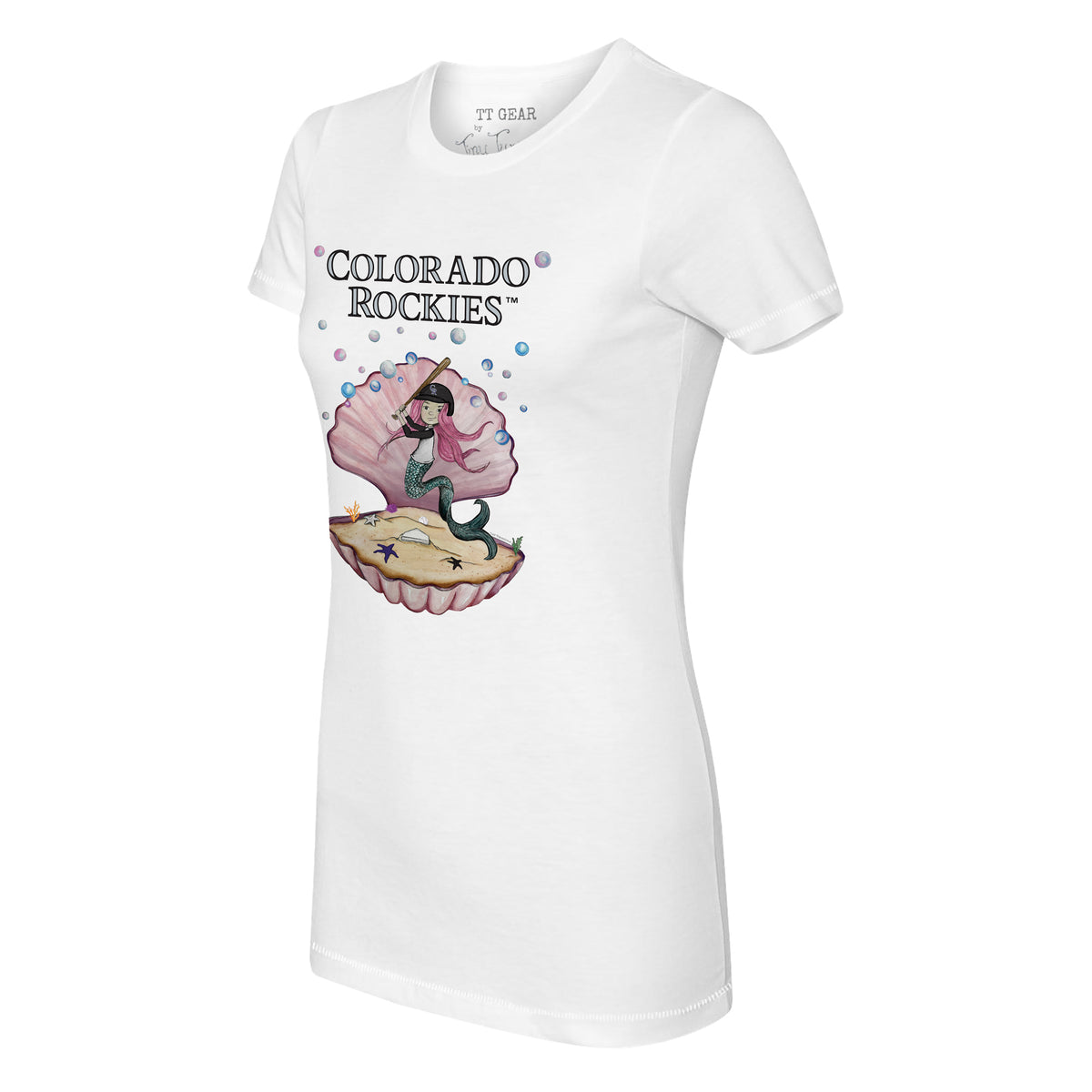Colorado Rockies Mermaid Tee Shirt