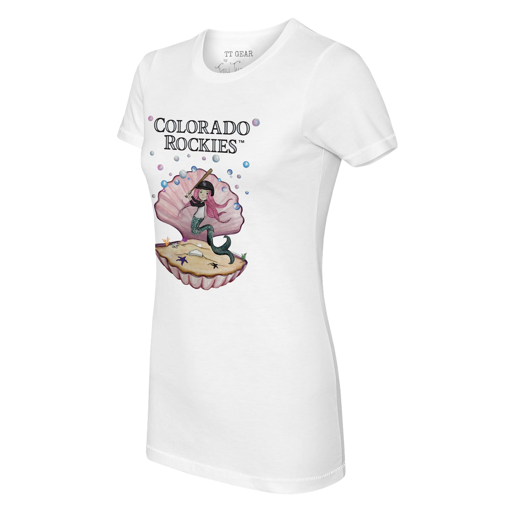 Colorado Rockies Mermaid Tee Shirt