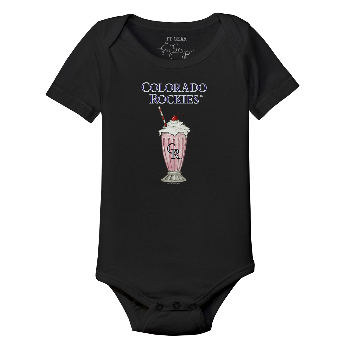 Colorado Rockies Milkshake Short Sleeve Snapper