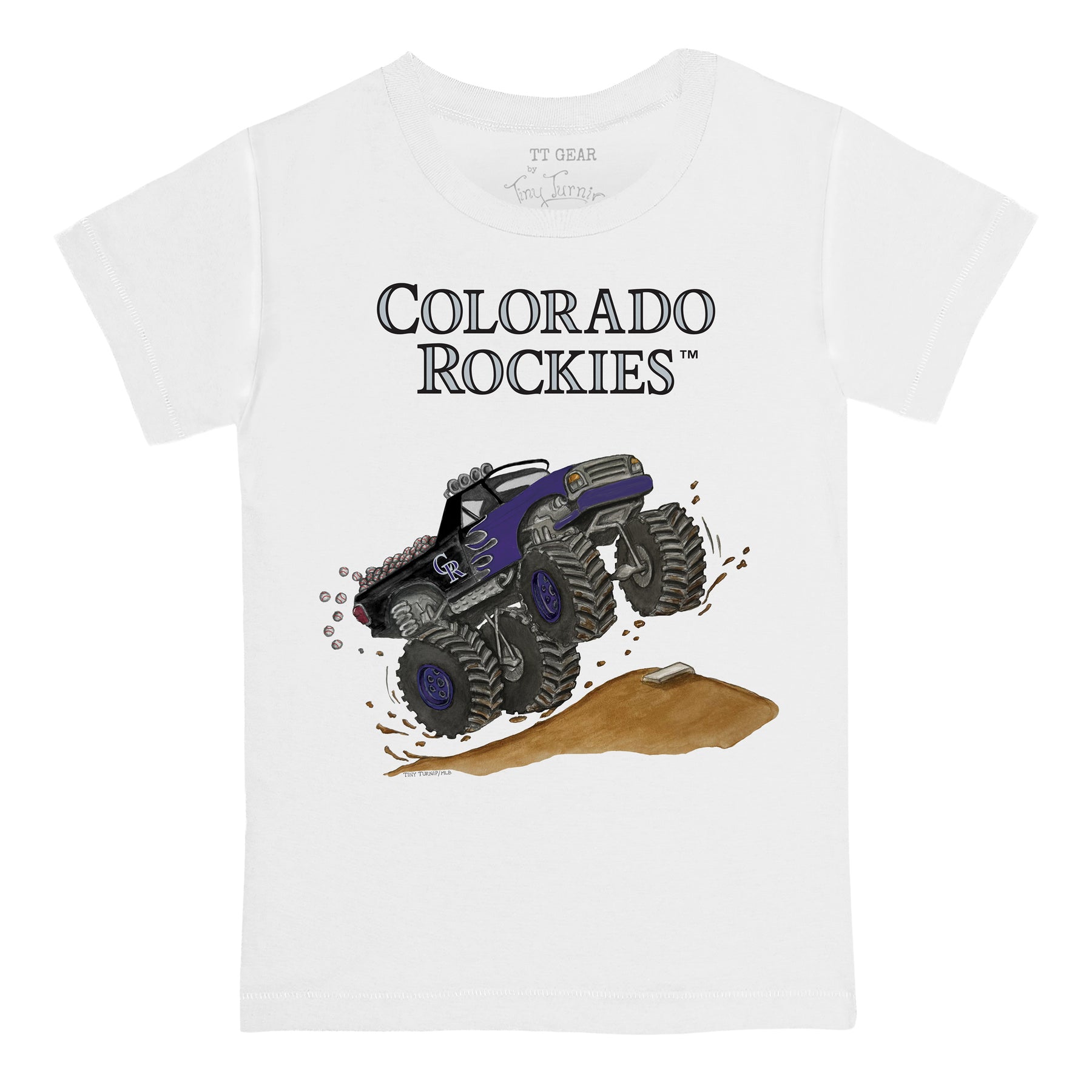 Colorado Rockies Monster Truck Tee Shirt