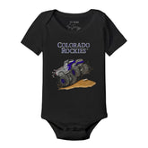 Colorado Rockies Monster Truck Short Sleeve Snapper