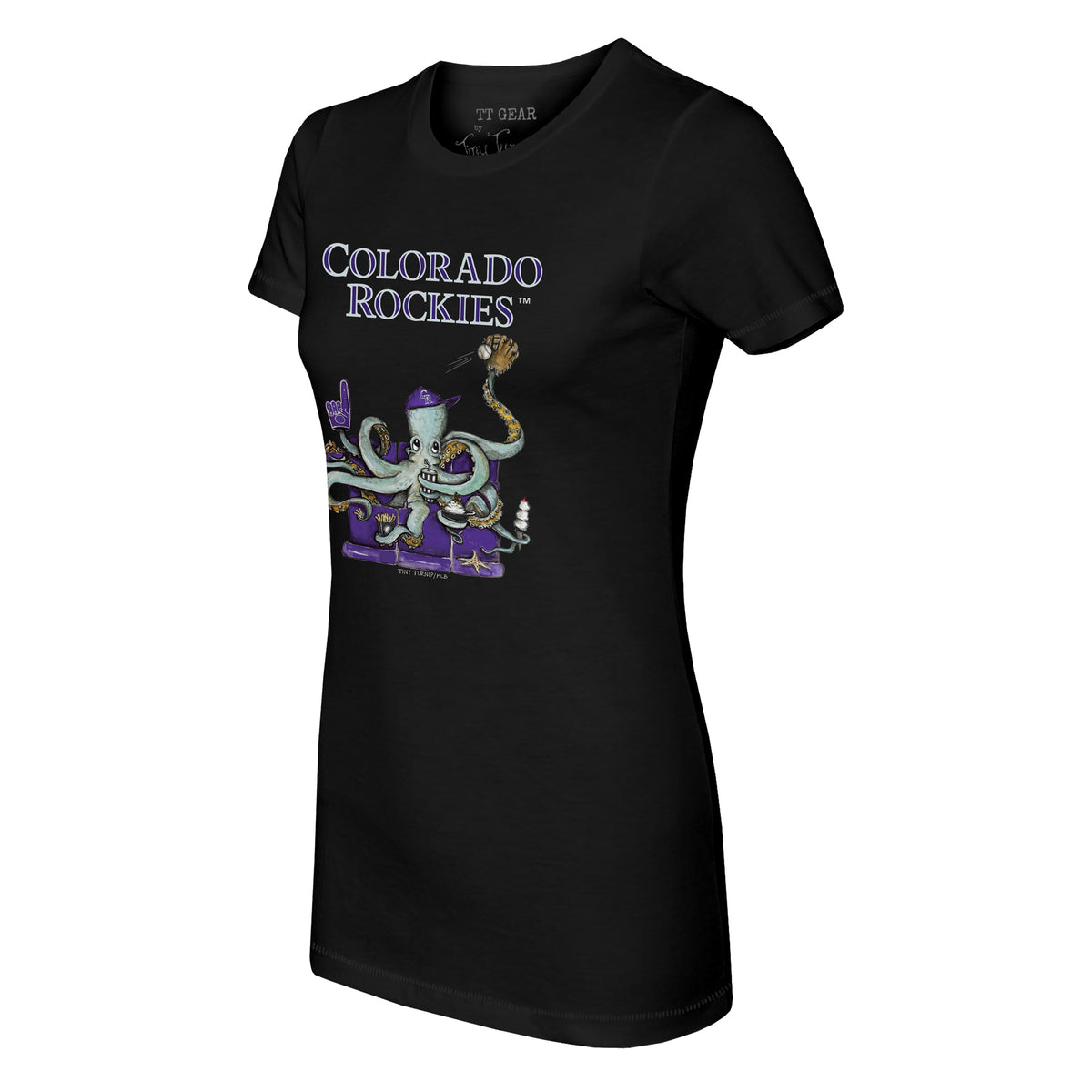 Colorado Rockies Octopus Tee Shirt