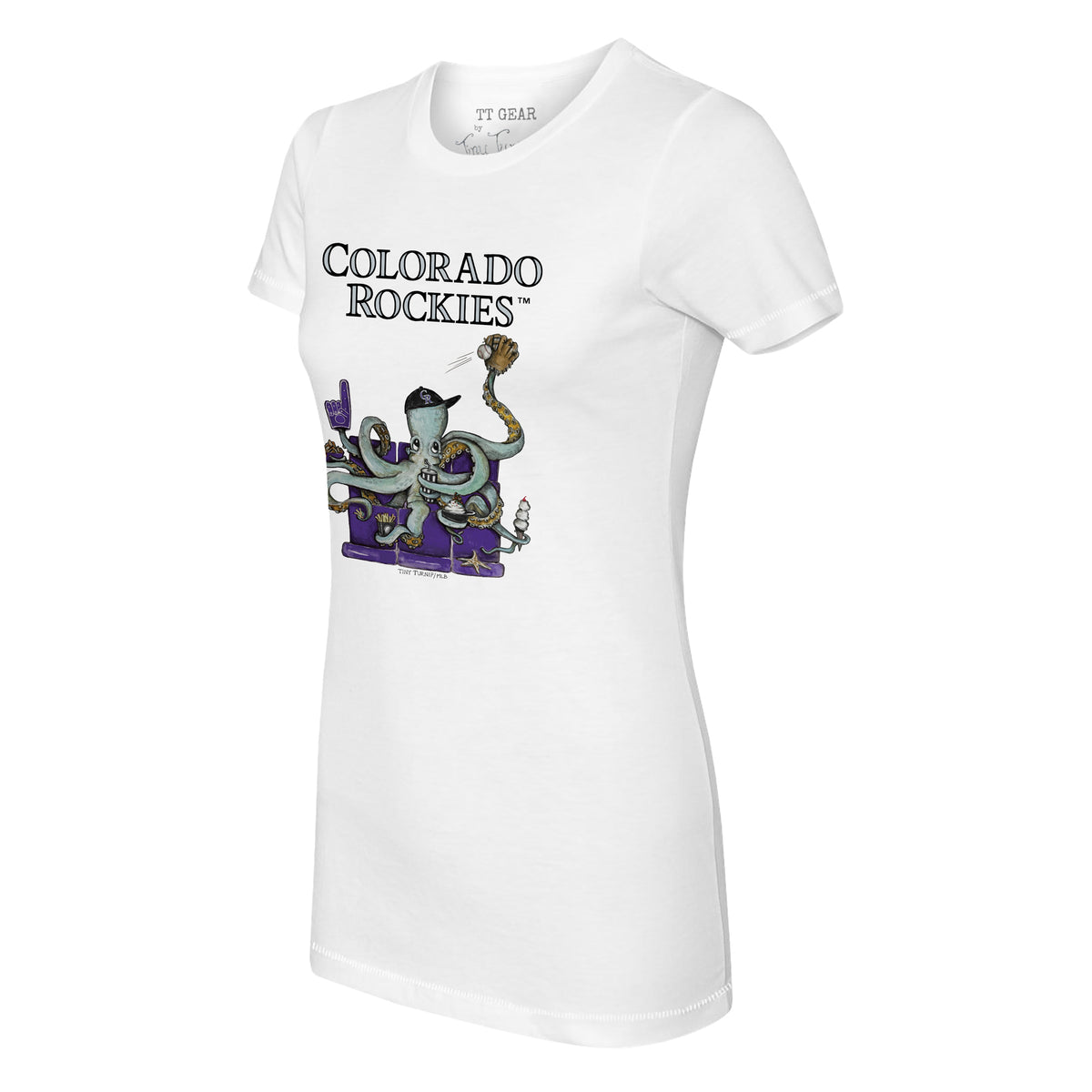 Colorado Rockies Octopus Tee Shirt