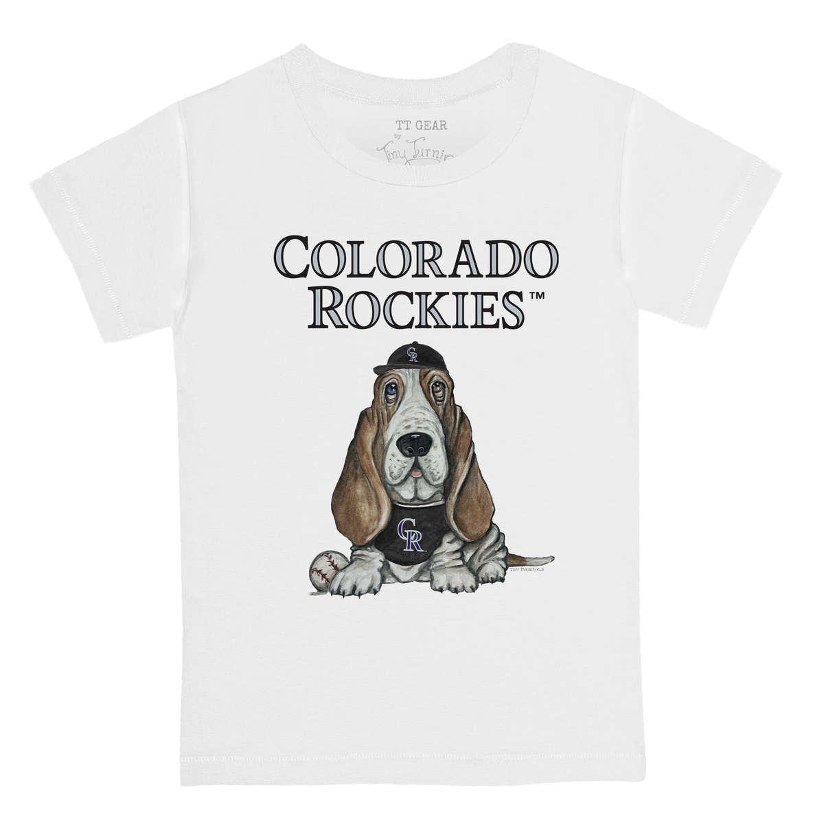Colorado Rockies Puddy Kid's Tee Shirt - Tiny Turnip