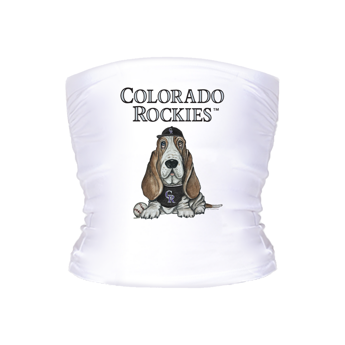 Colorado Rockies Puddy Tube Top - Tiny Turnip