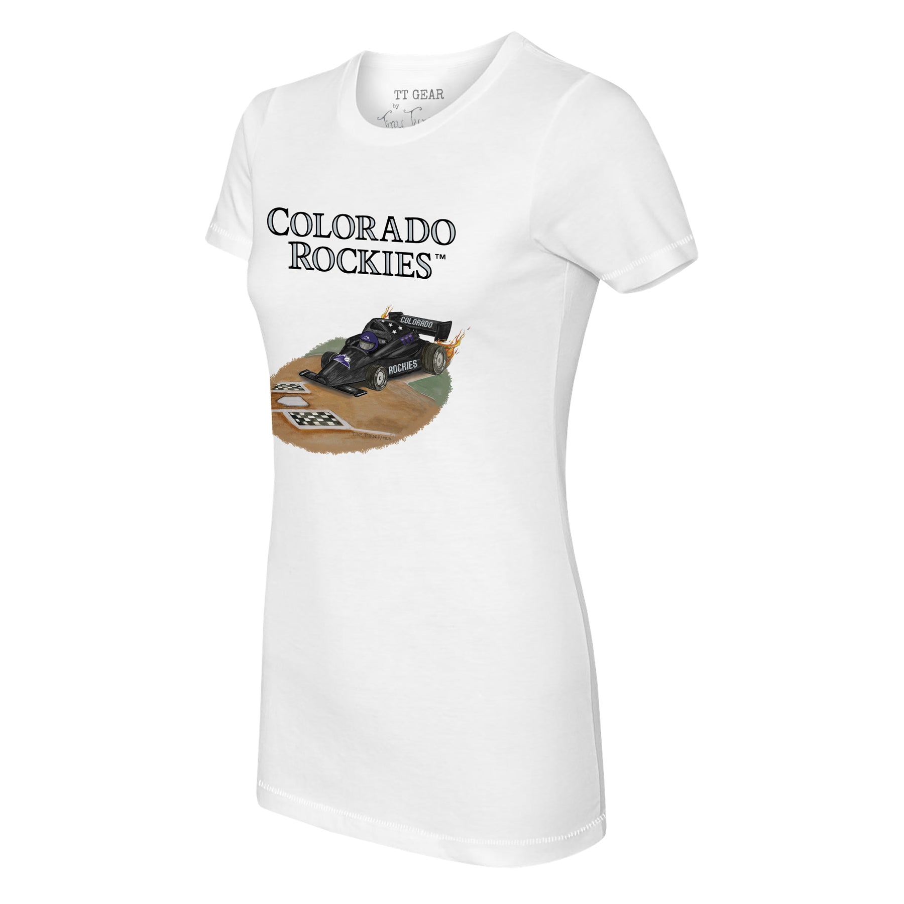 Colorado Rockies Race Car Tee Shirt