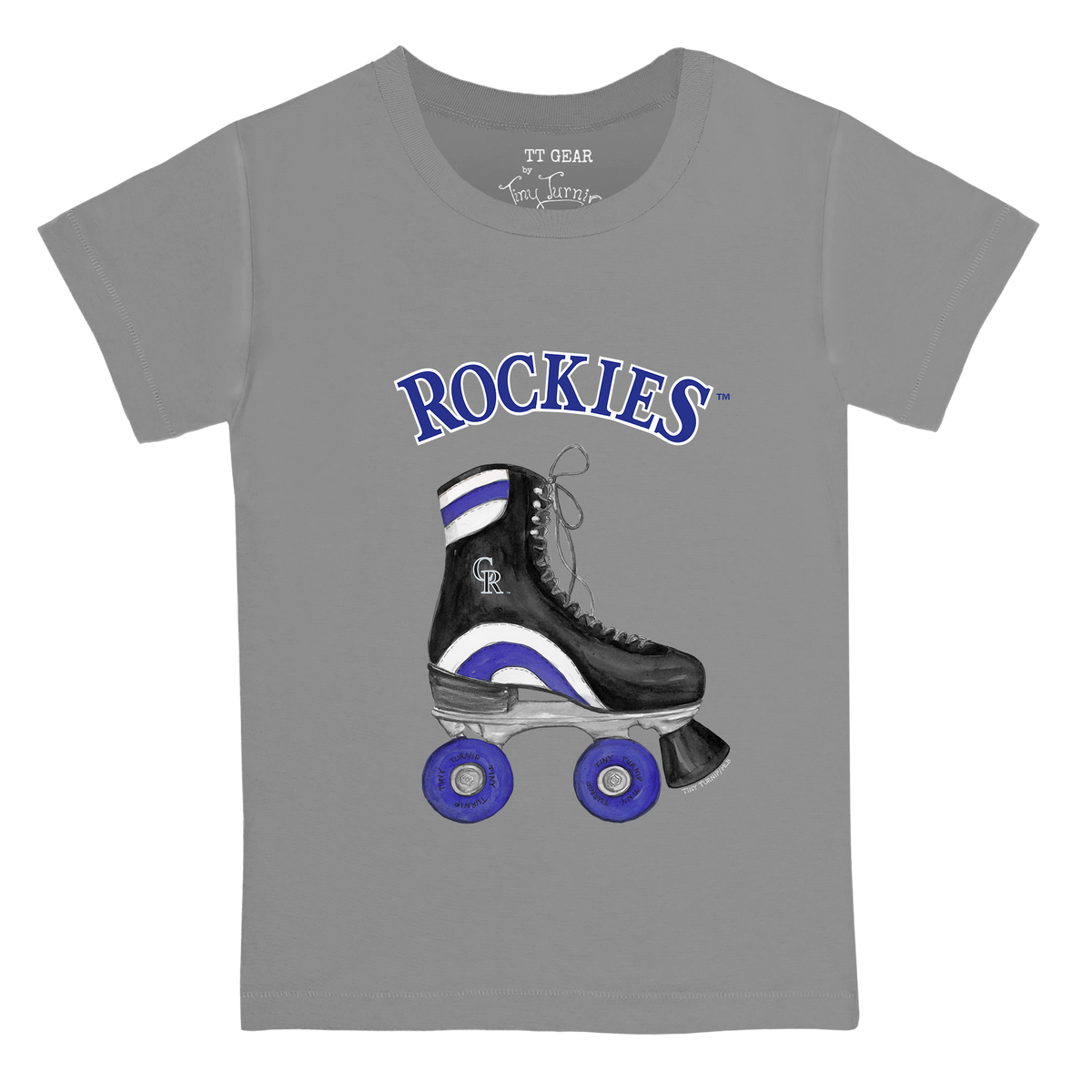 Colorado Rockies Retro Skate Kid's Tee Shirt