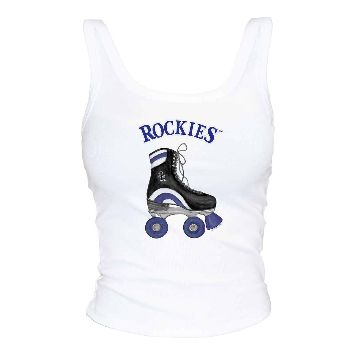 Colorado Rockies Retro Skate Tank