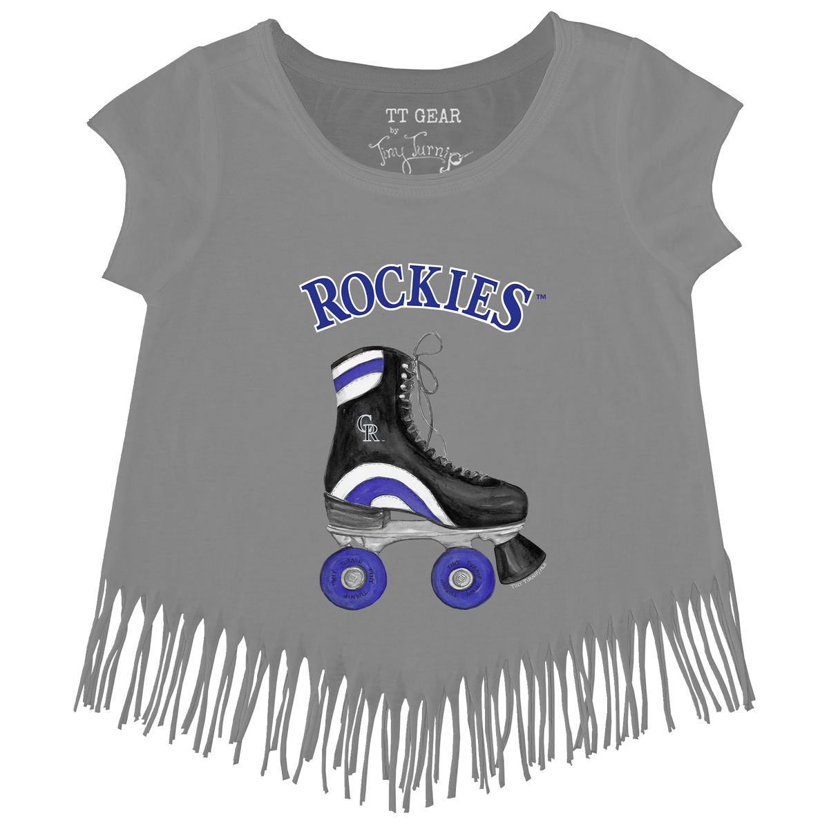 Colorado Rockies Retro Skate Fringe Tee