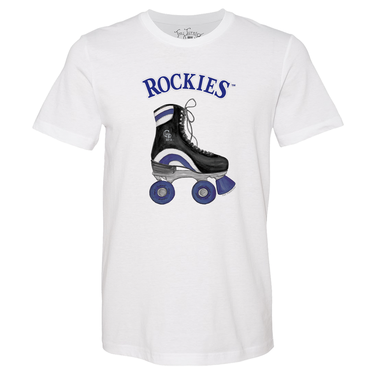 Colorado Rockies Retro Skate Unisex Tee Shirt