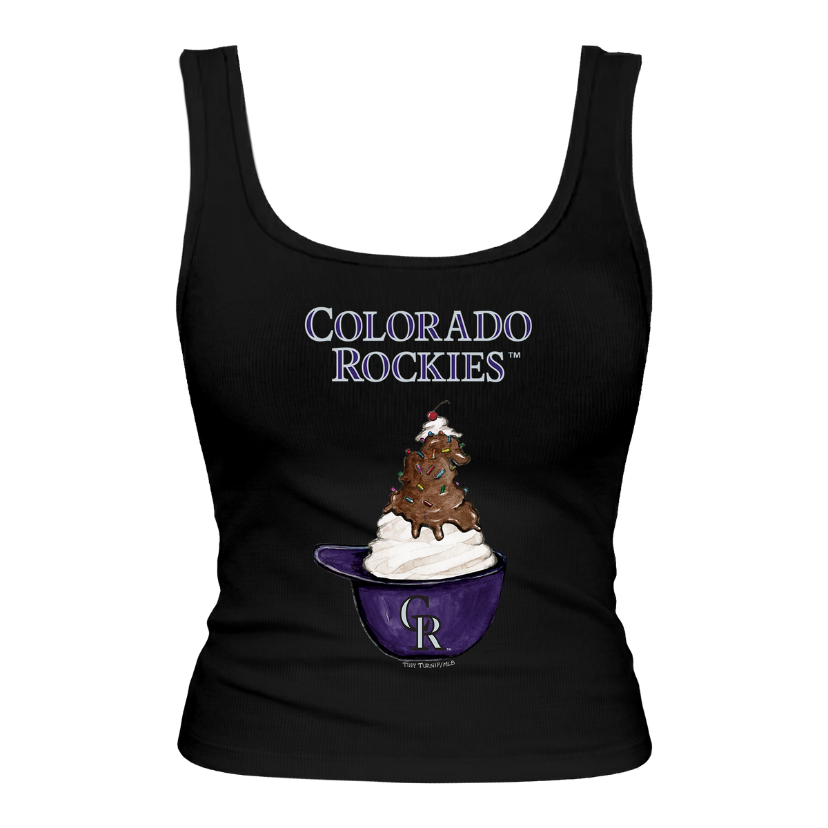 Colorado Rockies Sundae Helmet Emmy Tank